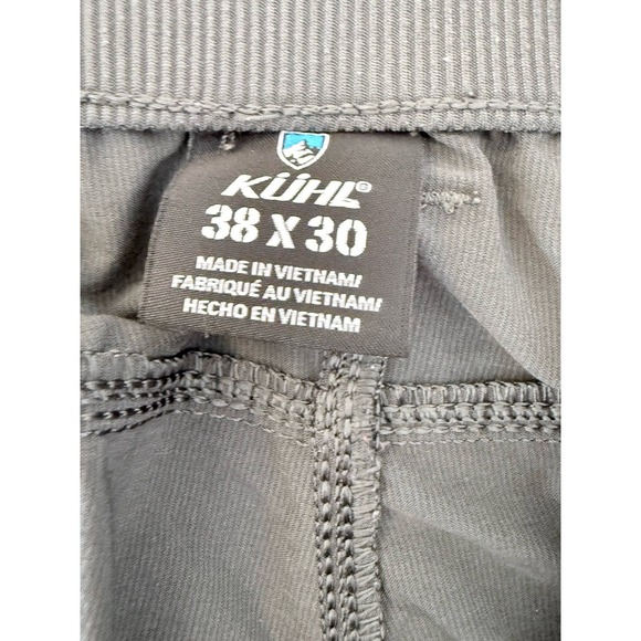 Kühl Navigatr Pants Mens 38x30 Gray Lightweight Hiking Stretch UPF 50+ Gorpcore - Picture 4 of 7